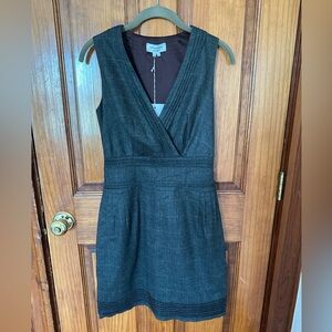 Adam Lipes Green Wool Dress in Size 8